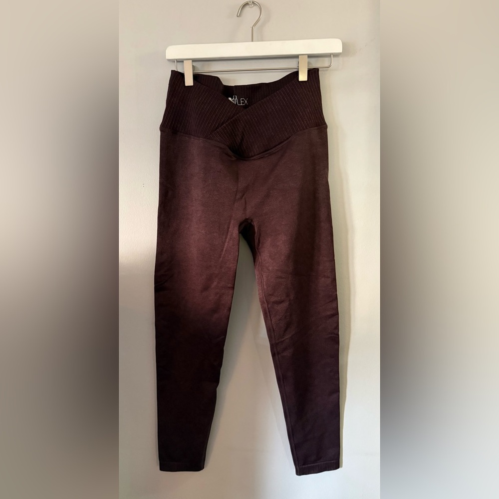 POPFLEX Seamless Dark Violet/Brown Leggings